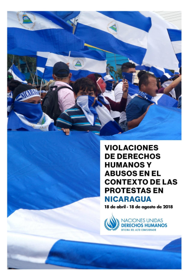 Violaciones de Derechos Humanos y Abusos en el Contexto de las protestas en Nicaragua 18 de abril -  18 de agosto de 2018